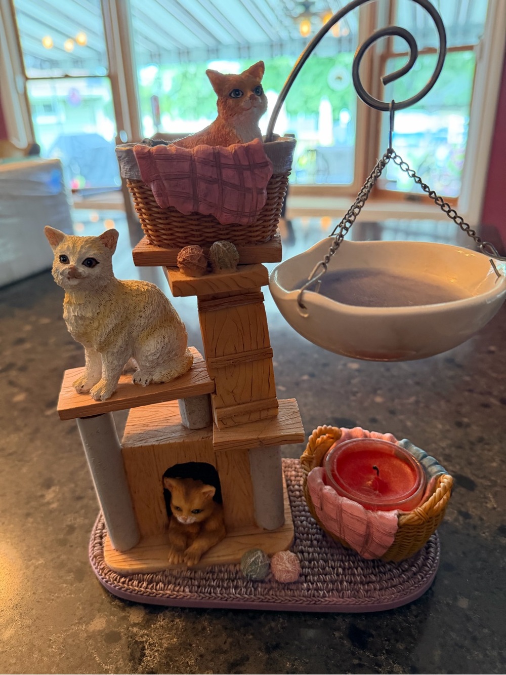 Yankee Candle “Cat Tree” hanging tart burner